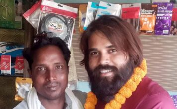 छत्तीसगढ़ी फिल्म अभिनेता राज साहू का दीपका आगमन: किया गया स्वागत