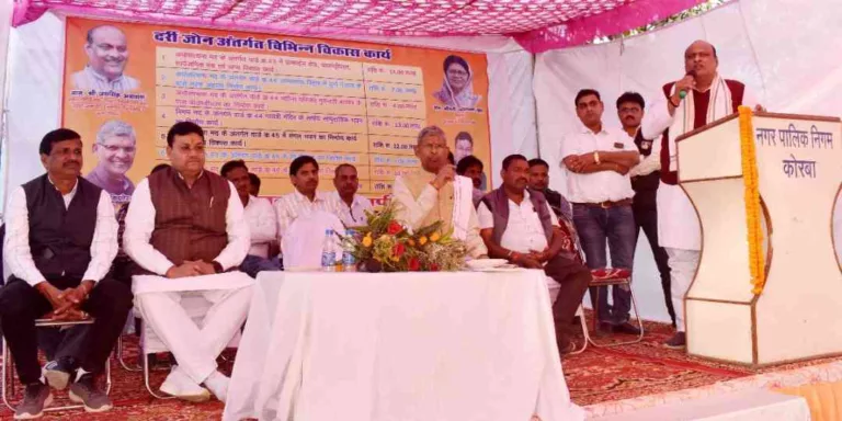 04 वार्डो को मिली 66 लाख रूपये के विकास कार्यो की सौगात