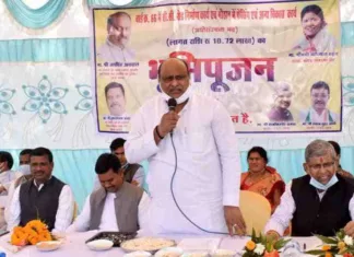 राजस्व मंत्री ने वार्ड क्र. 66 में विकास कार्यो का किया भूमिपूजन