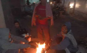 निगम क्षेत्र में 03 दर्जन स्थानों पर प्रतिदिन जलाए जा रहे अलाव
