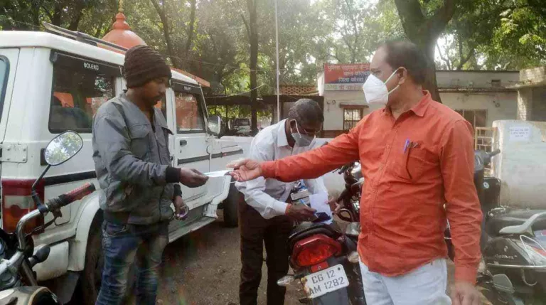 कोविड संक्रमण से बचाव व सुरक्षा: कोविड प्रोटोकाल का पालन कराने निगम अमला लगातार कर रहा कार्यवाही