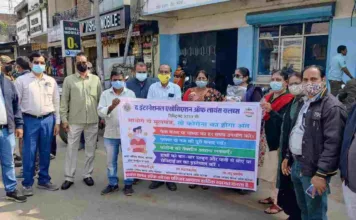 लायंस क्लब कोरबा ने चलाया कोविड जागरूकता अभियान