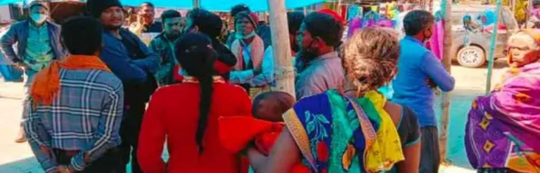 जिले के सरकारी अस्पताल में कोरवा आदिवासी महिला के हाथ के फ्रैक्चर का इलाज नहीं