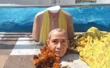 गोंडवाना गणतंत्र पार्टी के संस्थापक अध्यक्ष दादा हीरासिंह मरकाम की मूर्ति को अज्ञात तत्वों ने किया खंडित: लोगों में भड़का आक्रोश