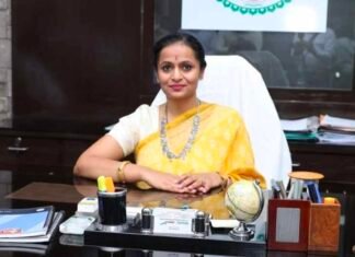 कलेक्टर श्रीमती रानू साहू ने रायगढ़ में ग्रहण किया पदभार