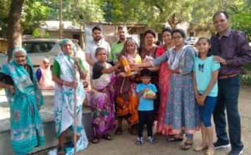मानव सेवा मिशन ने कुष्ठ पीड़ित परिवारों के साथ बांटी खुशियाँ