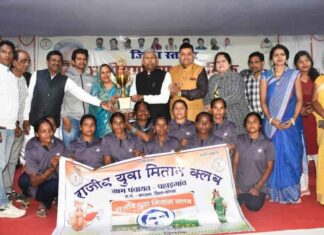 महापौर, जिला पंचायत अध्यक्ष के आतिथ्य में सम्पन्न हुआ जिला स्तरीय छत्तीसगढ़िया ओलंपिक