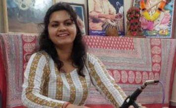 संगीत (तबला वादन) में सम्मानित हुई अरुणिमा