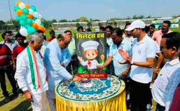 खेल को खेल की भावना से खेलें: राजस्व मंत्री जयसिंह अग्रवाल