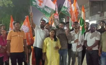 युवा कांग्रेस की भारत जोड़ो यात्रा संदेश अभियान बालकोनगर में संपन्न
