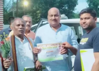 शामूएल कुमार दास बने असंगठित कामगार एवं कर्मचारी कांग्रेस के ब्लॉक अध्यक्ष