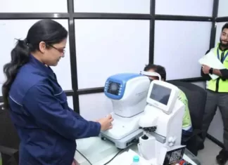 बालको ने कंजक्टिवाइटिस की रोकथाम के लिए किया नेत्र जांच शिविर का आयोजन