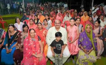 राजस्व मंत्री ने दिया मौवार समाज को सामुदायिक भवन की सौगात