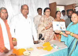 कोरबा शहर के पोड़ीबहार में 144 हितग्राहियों को हुआ पट्टा वितरण