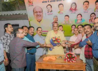 कोरबा: शहर विधायक को पुनः टिकट मिलने पर कार्यकर्ताओं सहित जनता में उत्साह