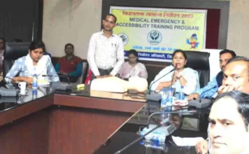 कोरबा: निर्वाचन ड्यूटी के दौरान आपातकालीन चिकित्सा की दी गई जानकारी