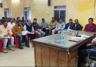 विकसित भारत संकल्प यात्रा के सफल आयोजन हेतु सीईओ श्री विश्वदीप ने ली बैठक