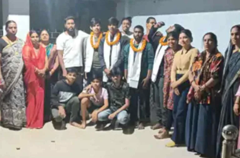 गिरौदपुरी से सतनाम का संदेश लेकर लौटे युवाओं का भव्य स्वागत