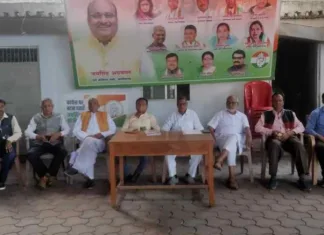जिला कांग्रेस कमेटी पिछड़ा वर्ग विभाग की बैठक टीपी नगर कोरबा में संपन्न