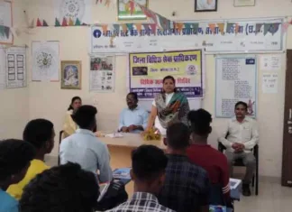 एस.बी.आई. ग्रामीण स्वरोजगार प्रशिक्षण संस्थान कोरबा में विधिक जागरूकता शिविर आयोजित