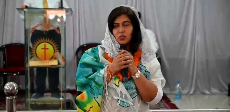 कोरबा में ईसाई धर्मावलंबियों ने स्वागत और आशीर्वाद के साथ किए भाजपा प्रत्याशी की जीत की आराधना