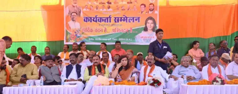 समाज के सर्वांगीण विकास के लिए सरोज पांडे को जिताएं और फिर से मोदी की सरकार बनाएं: अरुण साव