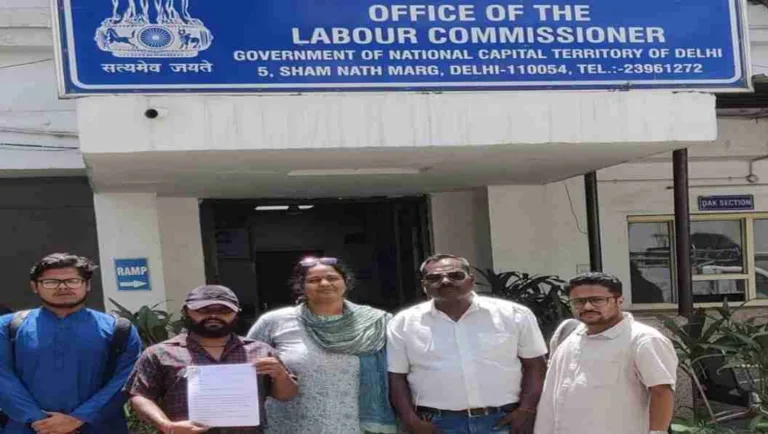 दिल्ली में ऐप कर्मियों की शोषण के खिलाफ़ ऐप कर्मचारी एकता यूनियन का संघर्ष: ऐक्टू ने श्रमायुक्त को सौंपा ज्ञापन!