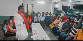 भाजपा प्रदेश मंत्री विकास महतो का झारखंड के जमशेदपुर में सघन जनसंपर्क अभियान