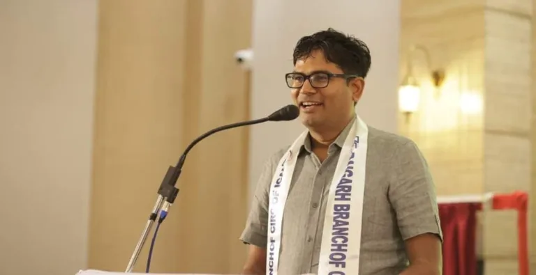 रायगढ़ में वित्त मंत्री ओ पी चौधरी ने किया आईसीएआई शाखा का शुभारंभ