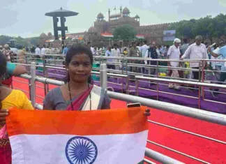 बालको से जुड़ी कृपा राठिया लाल किला समारोह में शामिल