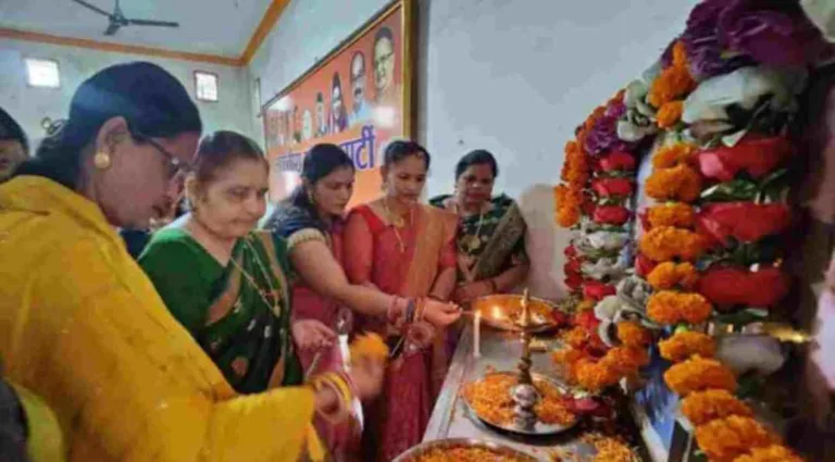 धूमधाम से मनाया गया भारतीय जनता पार्टी महिला मोर्चा का सावन महोत्सव