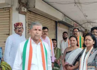 बिगड़ती कानून व्यवस्था और पुलिस बर्बरता के खिलाफ कांग्रेस का विरोध!