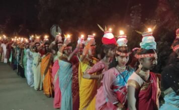 सप्तमी तिथि पर मां वैष्णो देवी मंदिर से निकली 501मनोकामना कलश यात्रा