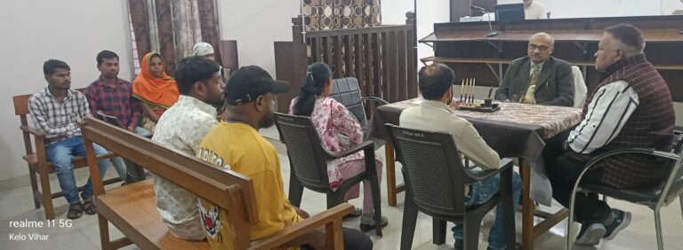 नेशनल लोक अदालत में पक्षकारों के राजीनामा के आधार पर हुआ प्रकरणों का निपटारा