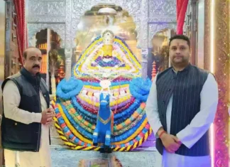 खरसिया : श्री श्याम बिहारी मंदिर में हुआ श्री श्याम गुणगान महोत्सव, विधायक उमेश पटेल ने की पूजा-अर्चना