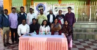 मकर संक्रांति पर तेलुगु समिति द्वारा रंगोली प्रतियोगिता का भव्य आयोजन