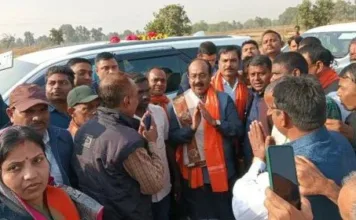 भव्य स्वागत: उपमुख्यमंत्री अरुण साव का कोरबा में जोशीला अभिनंदन