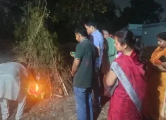 बालको नगर में छत्तीसगढ़ द्विज परिवार का होली मिलन समारोह: पारंपरिक गीतों और फूलों की होली के साथ उत्सव