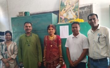शादी होते ही दुल्हन पहुंची महाविद्यालय: परीक्षा बाद हुई विदाई