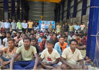 दमास धरमजयगढ़ में अंतर्राष्ट्रीय मजदूर दिवस पर विधिक साक्षरता शिविर का आयोजन