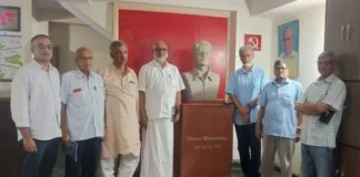 ऐतिहासिक कदम: माकपा महासचिव एम.ए. बेबी पहुंचे भाकपा-माले मुख्यालय, वाम एकता की नई उम्मीद