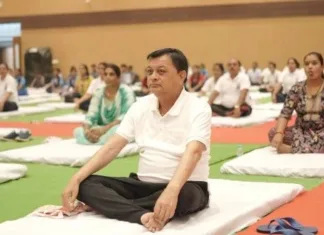 अंतर्राष्ट्रीय योग दिवस: कोरबा में कैबिनेट मंत्री देवांगन के नेतृत्व में हुआ भव्य आयोजन, स्वस्थ जीवन का दिया संदेश