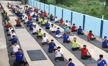 विश्व योग दिवस: बालको ने 750 लोगों के साथ किया व्यापक योगाभ्यास शिविर का आयोजन, स्वास्थ्य जागरूकता को मिला बढ़ावा