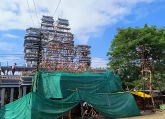सजने लगा है मां का दरबार खरसिया में नवरात्र की तैयारियां जोरों पर