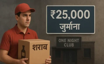 कोरबा: पार्सल में शराब बेचने पर वन नाइट क्लब पर ₹25 हजार का जुर्माना, कलेक्टर ने दिए सख्त निर्देश