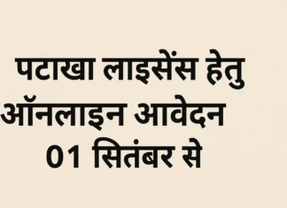 कोरबा में दीपावली पर अस्थायी पटाखा लाइसेंस के लिए ऑनलाइन आवेदन 1 से 12 सितंबर तक, जानें पूरी प्रक्रिया