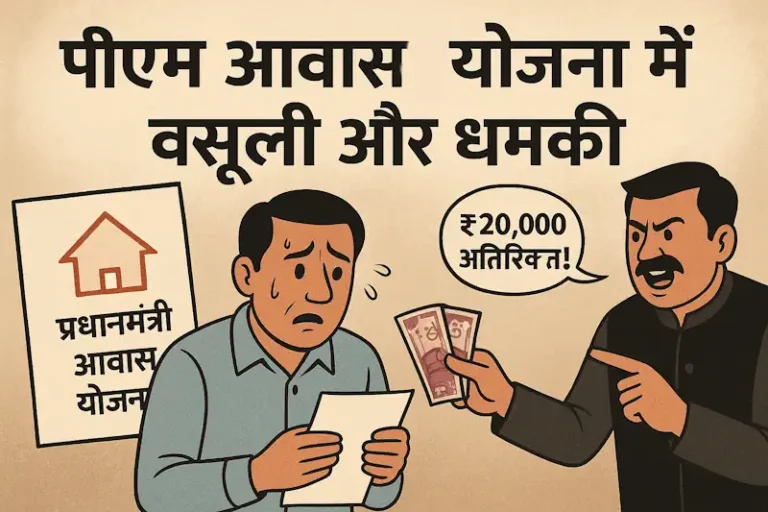 कोरबा: गरीब आवेदक ने भाजपा पार्षद पर पीएम आवास योजना में वसूली और धमकी का गंभीर आरोप लगाया