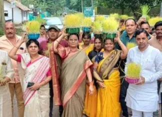 बालकोनगर में भोजली महोत्सव का भव्य आयोजन: धार्मिक आस्था और सामाजिक एकता का मिला संगम