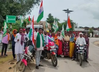 “अडानी भगाओ – छत्तीसगढ़ बचाओ” के नारों के साथ पूरे प्रदेश में गूंजा कॉर्पोरेट विरोधी दिवस