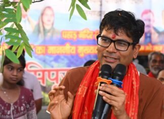 गजमार पहाड़ी बनेगा इको पार्क: वित्त मंत्री ओ.पी.चौधरी ने किए 8 करोड़ के विकास कार्यों का भूमि पूजन
